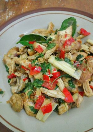 Foto resep Ayam suwir Kemangi