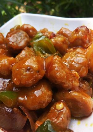 A picture of Soya Chilli.