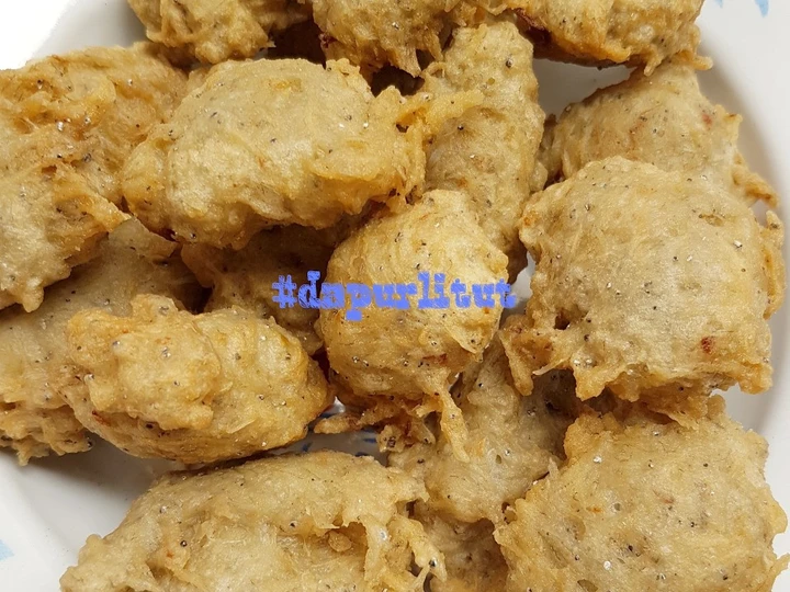 Cara Gampang Menyiapkan Resep Bakwan teri nasi basah yang  Bikin Ketagihan Anti Ribet, Bikin Ngiler
