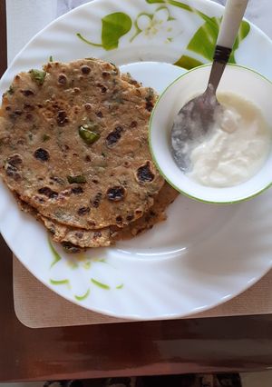 মসলা আলু পরোটা (Masala aloo paratha recipe in bengali) রেসিপির প্রধান ছবি