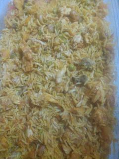 صورة لوصفة ارز مجمر في الفرن 🍚