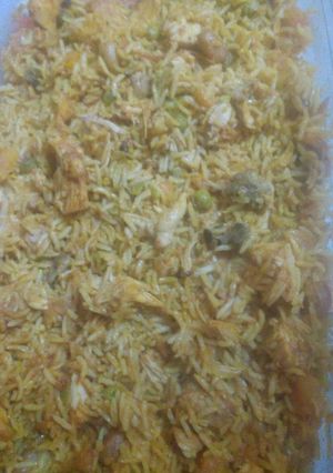 صورة لوصفة ارز مجمر في الفرن 🍚