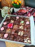 Brownies Panggang Toping Hias