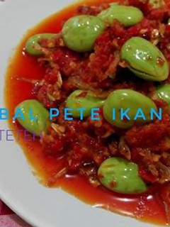 Foto resep Sambel pete ikan teri