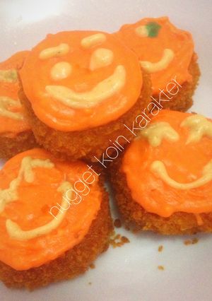 Foto resep Nugget Koin Karakter(emotion)#BikinRamadanBerkesan