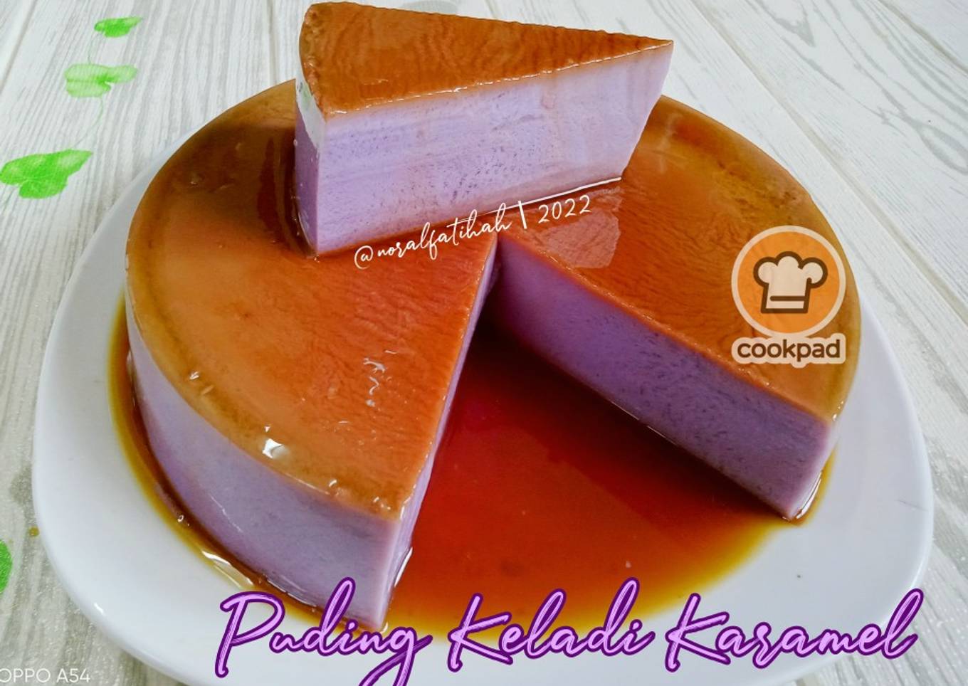 Puding yum telur karamel