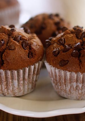 A picture of Double Chocolate Muffins.
