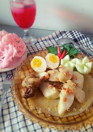 Foto resep Ketupat Kare ayam