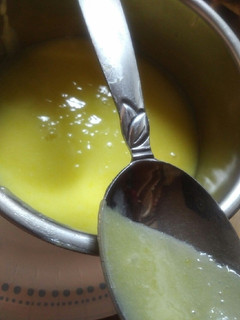 A picture of Lime Curd.