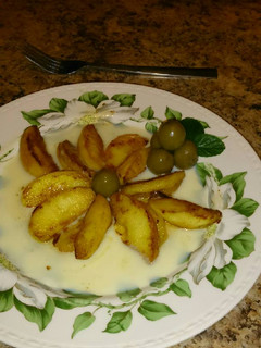 Una foto de Postre de Manzana