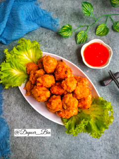 Foto resep Bakso Ayam Goreng
