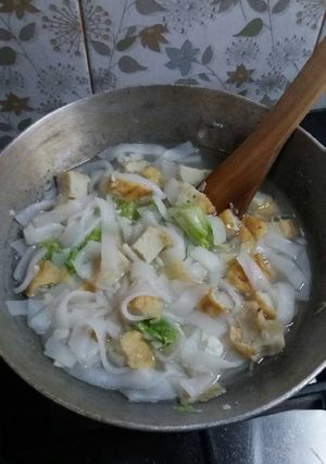Foto resep Kwetiau Rebus | Kwetiau Kuah