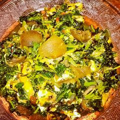 A picture of Vegetable soup....Efo riro🥵.