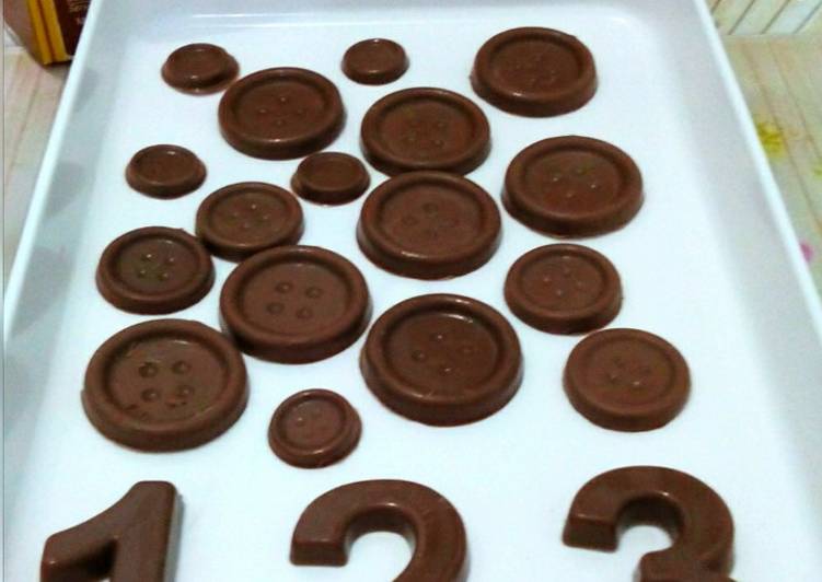 Coklat Praline Coklat Kancing