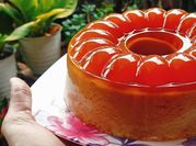 Gambar puding agar swallow santan