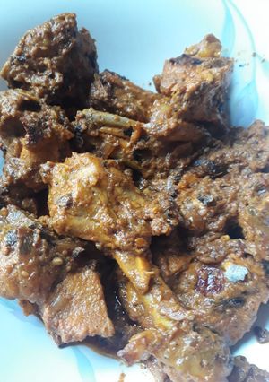 A picture of Chicken dry tikka.