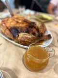 Gravy de Pavo exprés ¡la clave para el Pavo relleno!