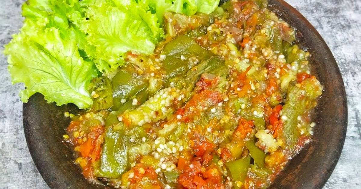 Resep Terong Kukus Sambal Terasi Dengan Bahan Sederhana