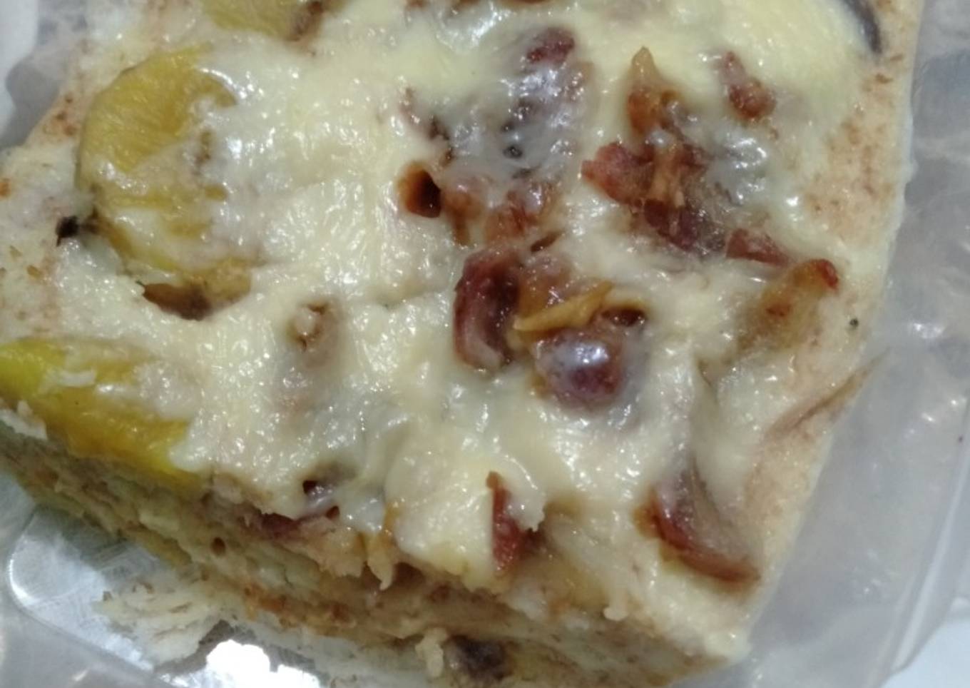 Puding Roti Pisang Kurma Keju Special