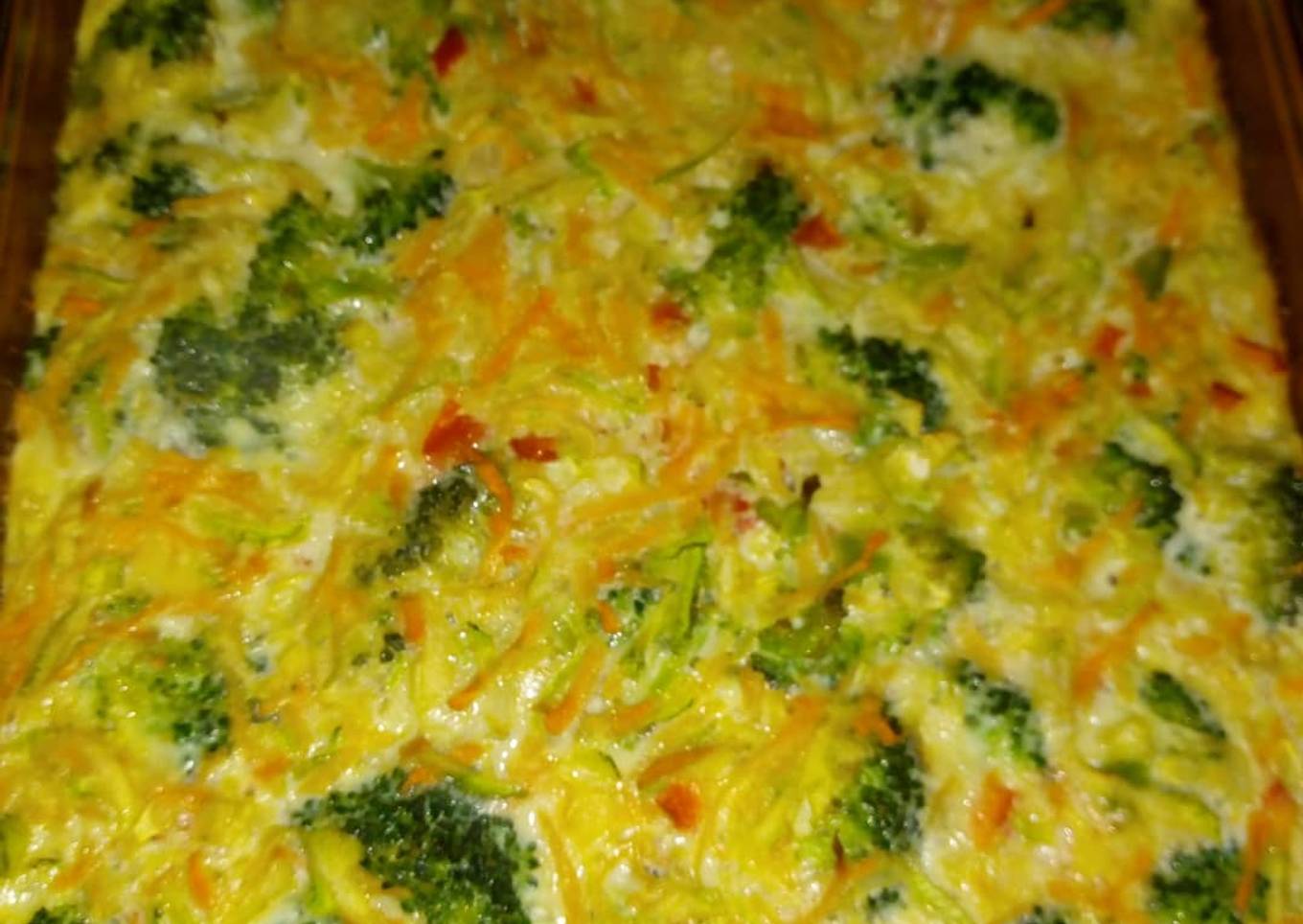Budín de verduras