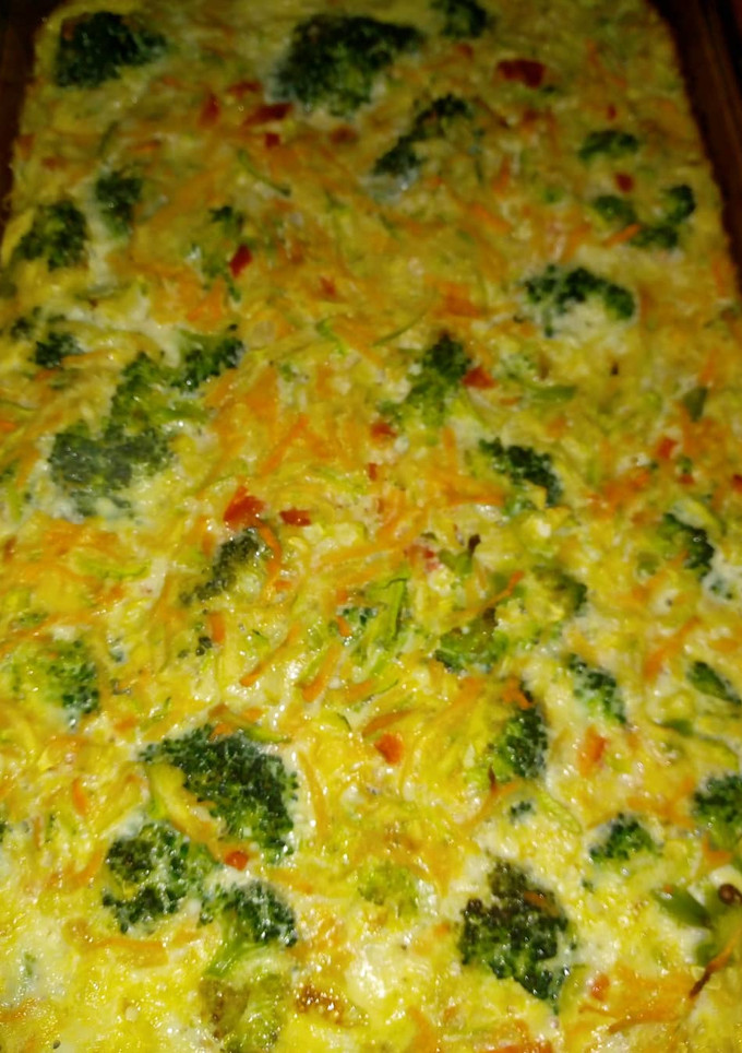 Una foto de Budín de verduras