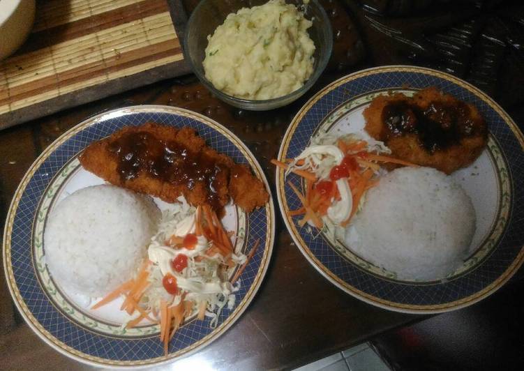 Resep Chicken Katsu Saos Teriyaki yang Enak