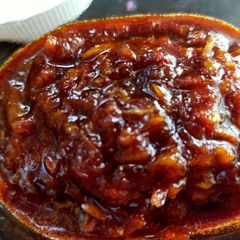 A picture of Mango Onion Salad.