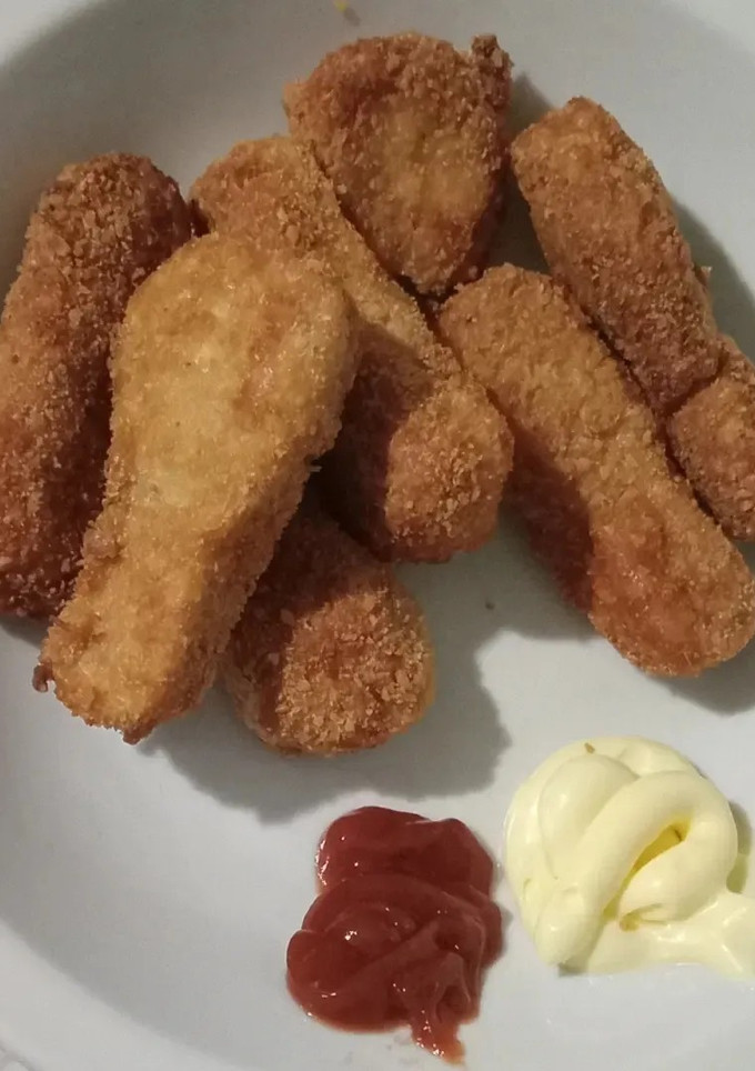 Una foto de Nuggets caseros