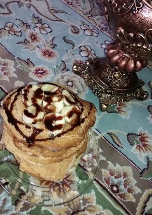 عکسی از دستور پنکیک موزی 🍌🍌