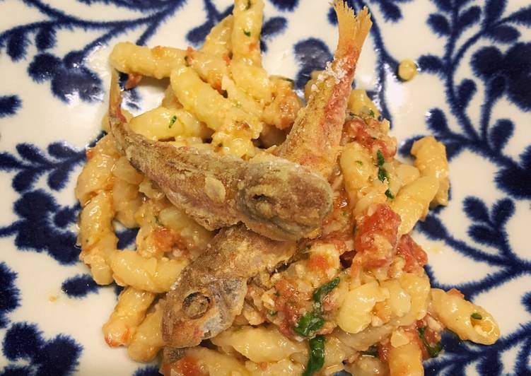 Antico Fusillo dei Sassi al Pesto Trapanese