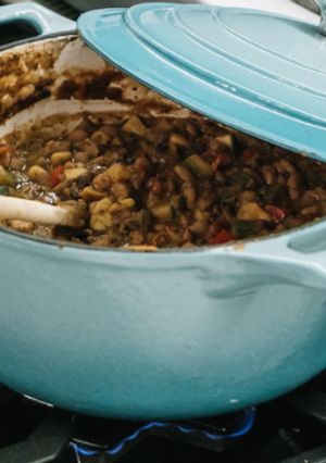 A picture of Veggie Chili.