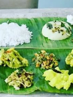 A picture of Onam Sadya Recipe (Aviyal,Sambhar,Thoran,Inji Puli& Khichdi etc).