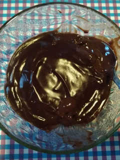 Una foto de Crema de chocolate (tipo postre viva de chocolate)