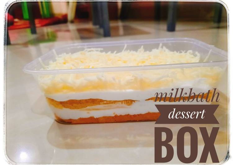 Milk bath dessert box