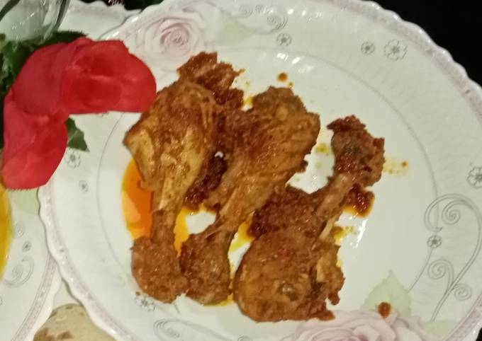 Fry masala chicken