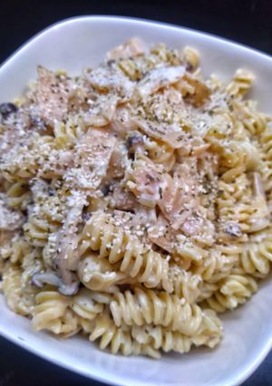 Foto resep Fusilli Carbonara