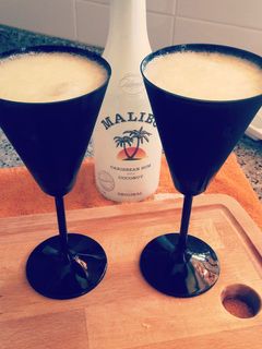 Una foto de Piña colada granizada