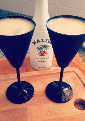 Una foto de Piña colada granizada