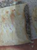 Trenza de hojaldre con queso sainte-maure