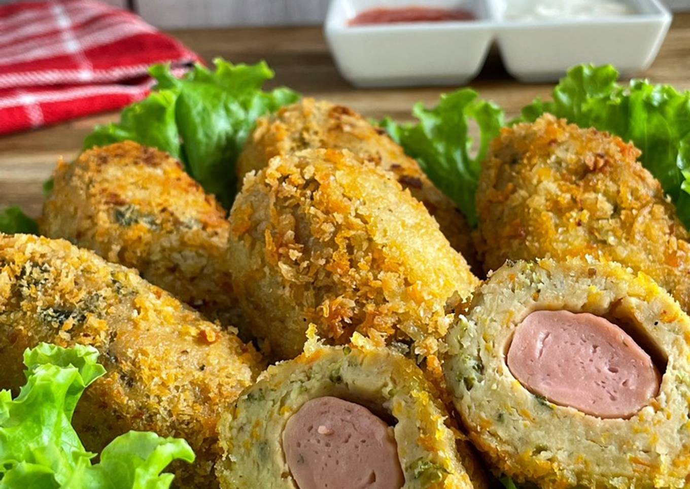Kroket Tempe Isi Sosis