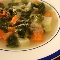 A picture of ☆Basic☆ The simplest vege soup, minestrone.