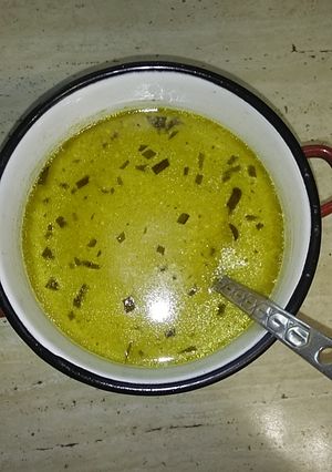 Tárkony leves csirkemellel #2019 recept fotója