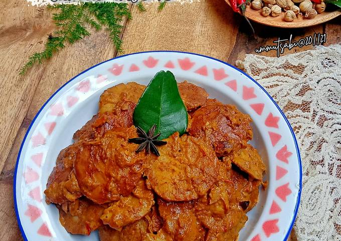 🌸Rendang Jengkol (Bumbu Instan)