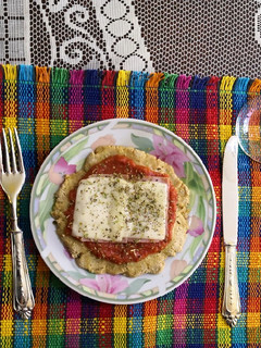 Una foto de Pizza de avena