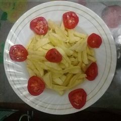 Home made fries #vegancontest# A picture of Home made fries #vegancontest#.