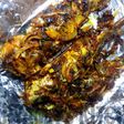 Spicy grilled mackerel fish