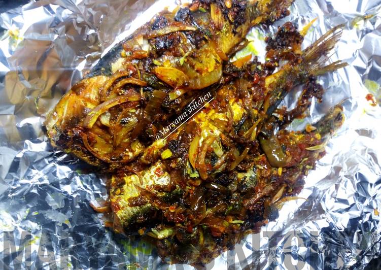 Easiest Way to Prepare Ultimate Spicy grilled mackerel fish