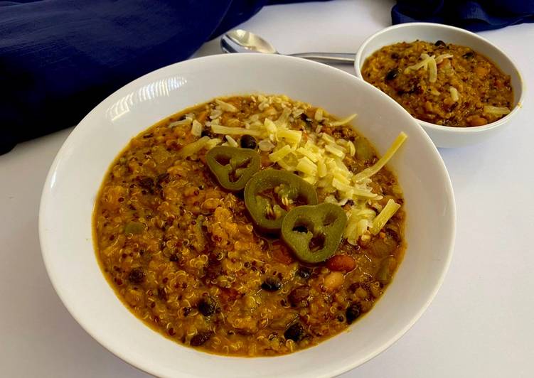One Pot Quinoa with Pumpkin Purée