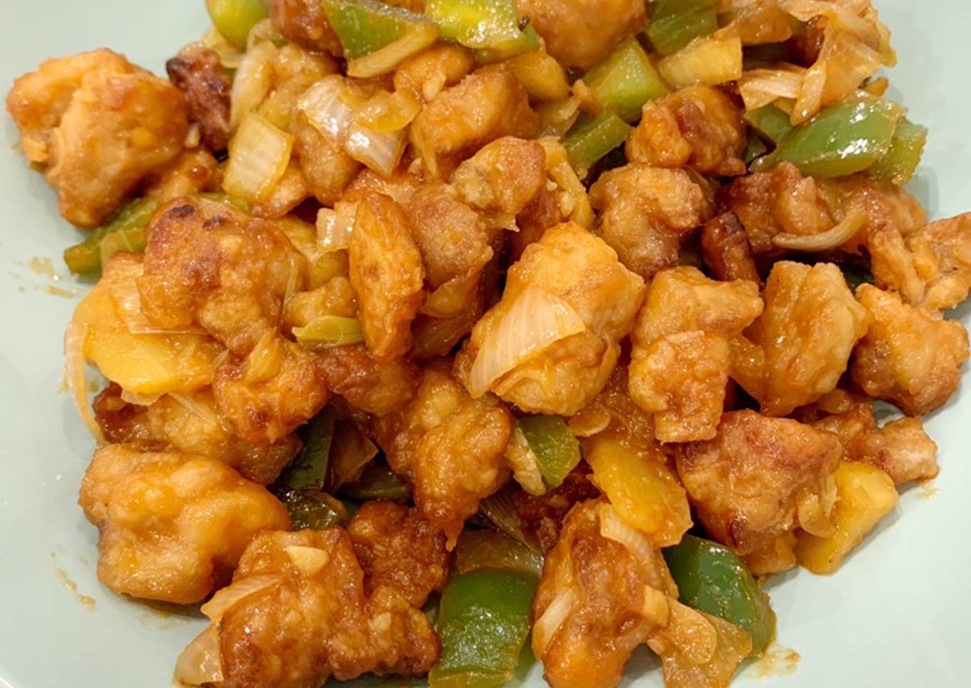 Koloke | ayam goreng asem manis