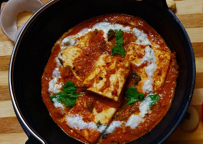 Restaurant Style Shahi paneer